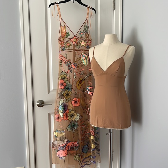 For Love and Lemons Cuba Embroidered Dress size S - Picture 10 of 15